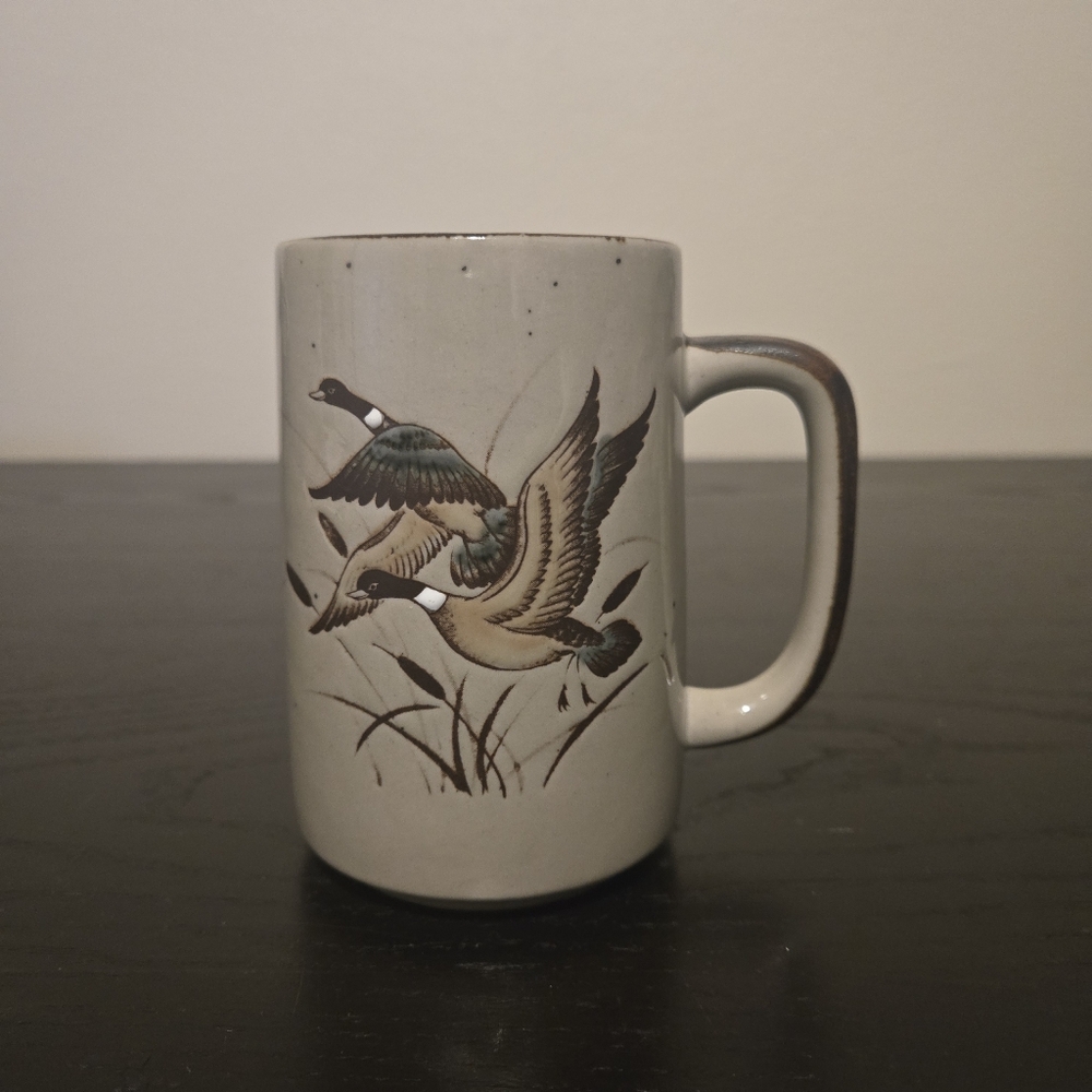 Otagiri Japan Mallard Ducks Stoneware Mug